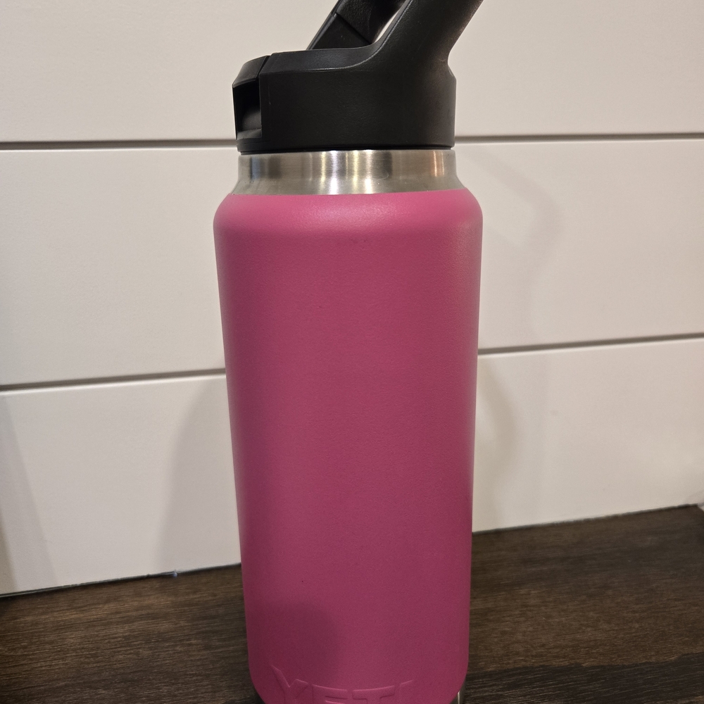 Pink YETI Water Bottle 36 oz